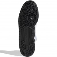 Кроссовки Adidas FORUM 84 High White Black с мехом